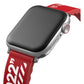 Apple Watch Compatible SkinArma Taihi Sora Silicone Band Red