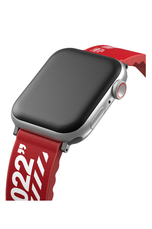 Apple Watch Uyumlu SkinArma Taihi Sora Silikon Kordon Kırmızı  SkinArma