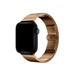 Apple Watch Uyumlu Royal Edition Çelik Kordon Tearose  bikordon