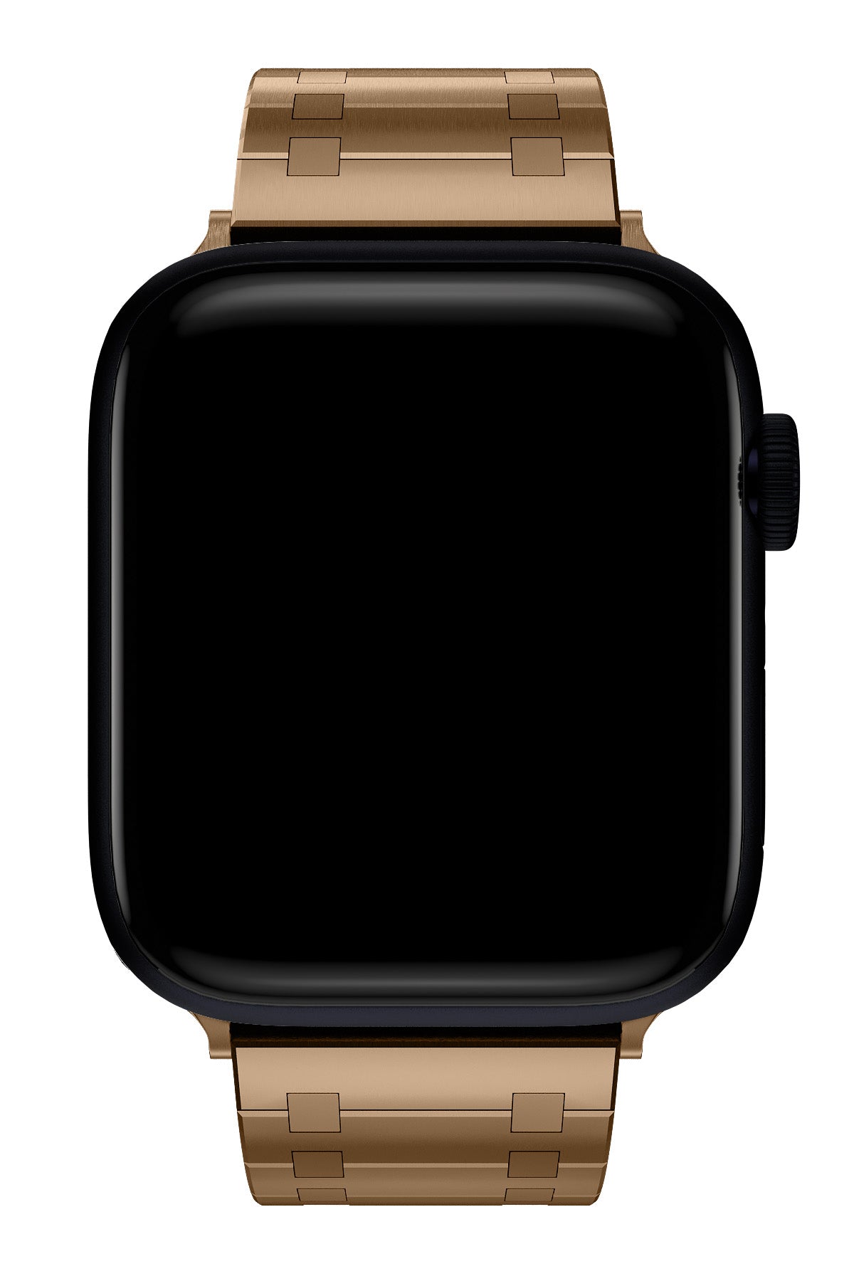 Apple Watch Uyumlu Royal Edition Çelik Kordon Tearose  bikordon