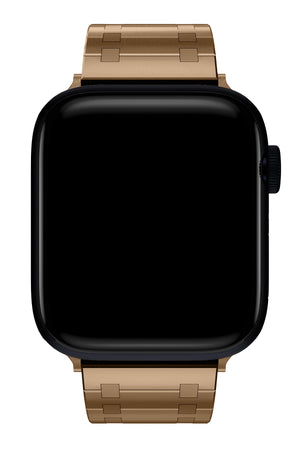 Apple Watch Uyumlu Royal Edition Çelik Kordon Tearose  bikordon