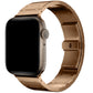 Apple Watch Uyumlu Royal Edition Çelik Kordon Tearose  bikordon