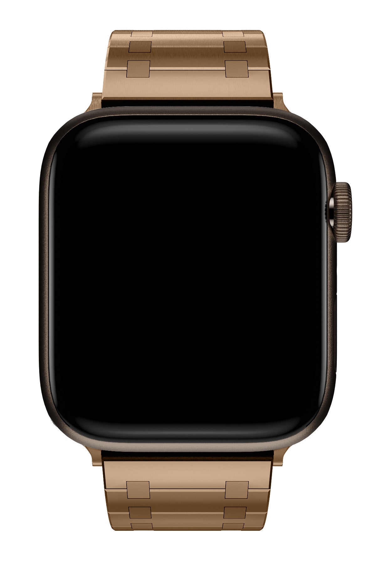 Apple Watch Uyumlu Royal Edition Çelik Kordon Tearose  bikordon