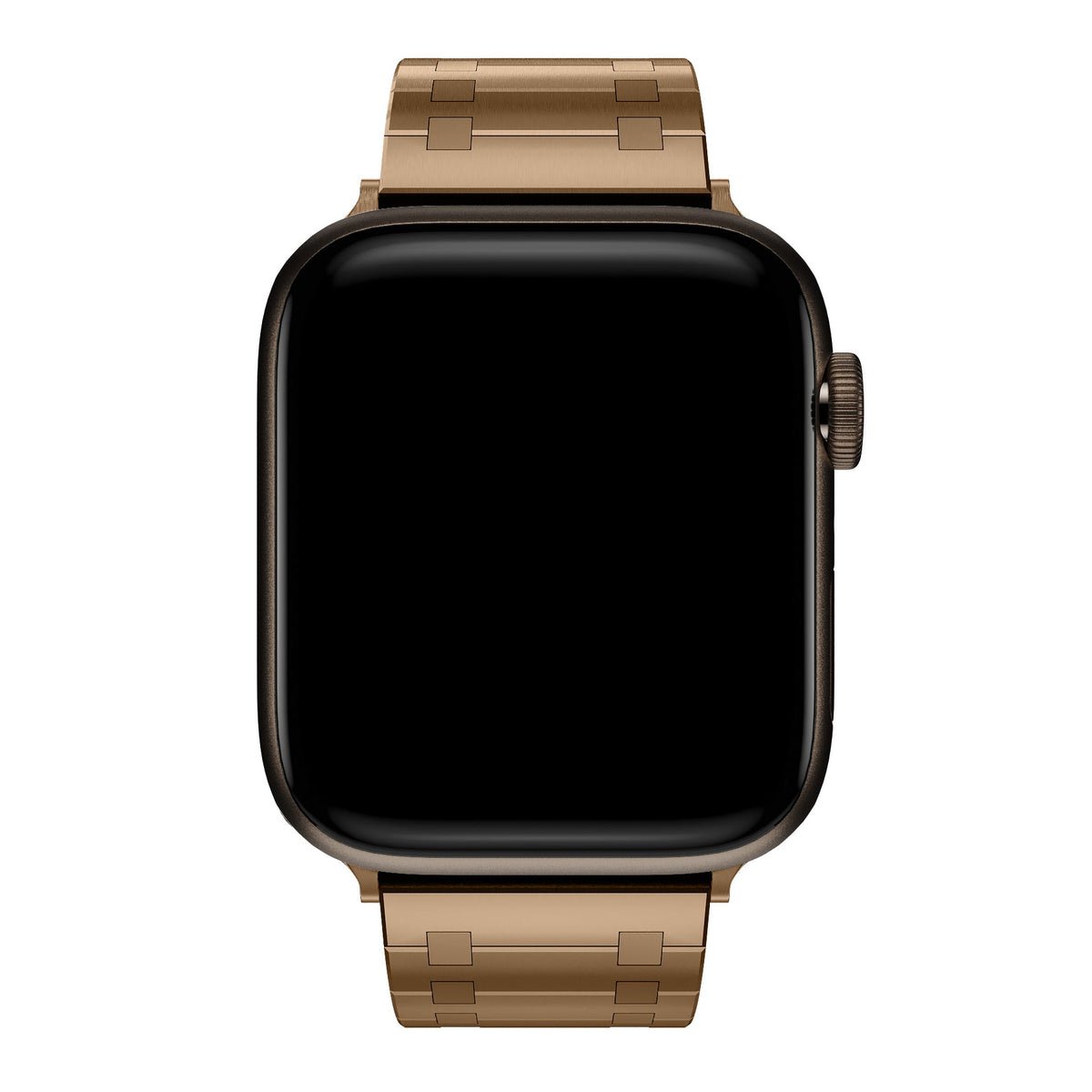 Apple Watch Uyumlu Royal Edition Çelik Kordon Tearose  bikordon