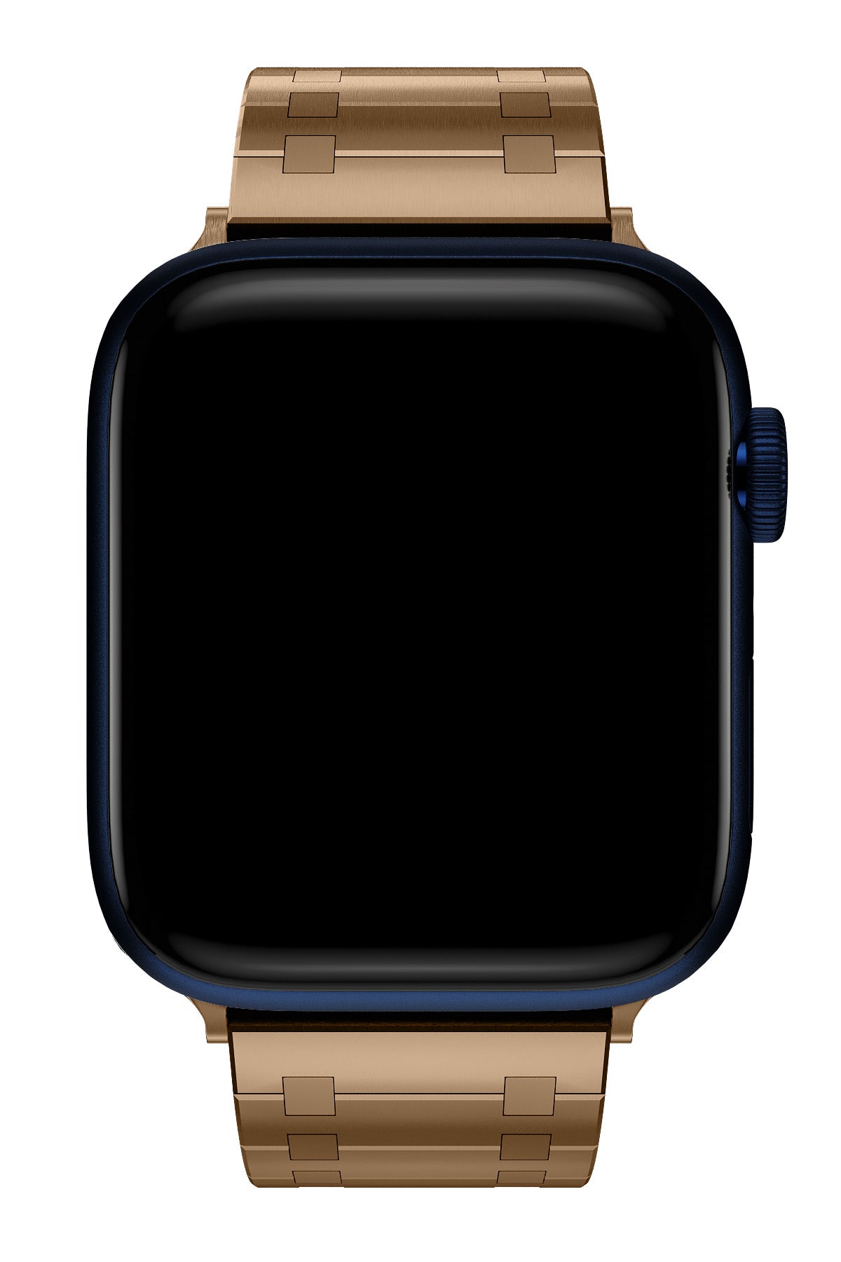 Apple Watch Uyumlu Royal Edition Çelik Kordon Tearose  bikordon