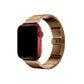 Apple Watch Uyumlu Royal Edition Çelik Kordon Tearose  bikordon