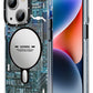 Youngkit Technology iPhone 15 Magsafe Uyumlu Mavi Kılıf  Youngkit