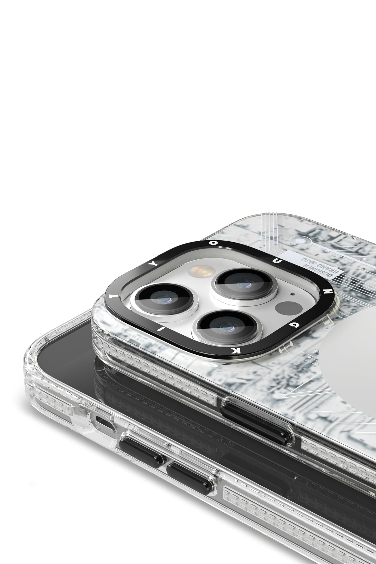 Youngkit Technology iPhone 15 Pro Max Magsafe Uyumlu Beyaz Kılıf  Youngkit