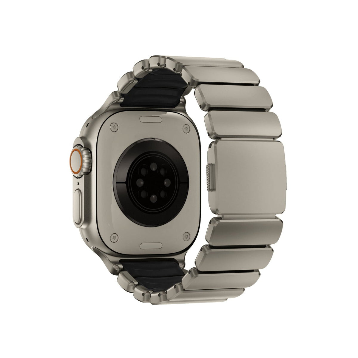 TitaFlex Apple Watch Ultra Uyumlu Titanyum Kordon Drax Bikordon