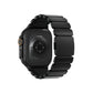 TitaFlex Apple Watch Ultra Uyumlu Titanyum Kordon Obsid Bikordon