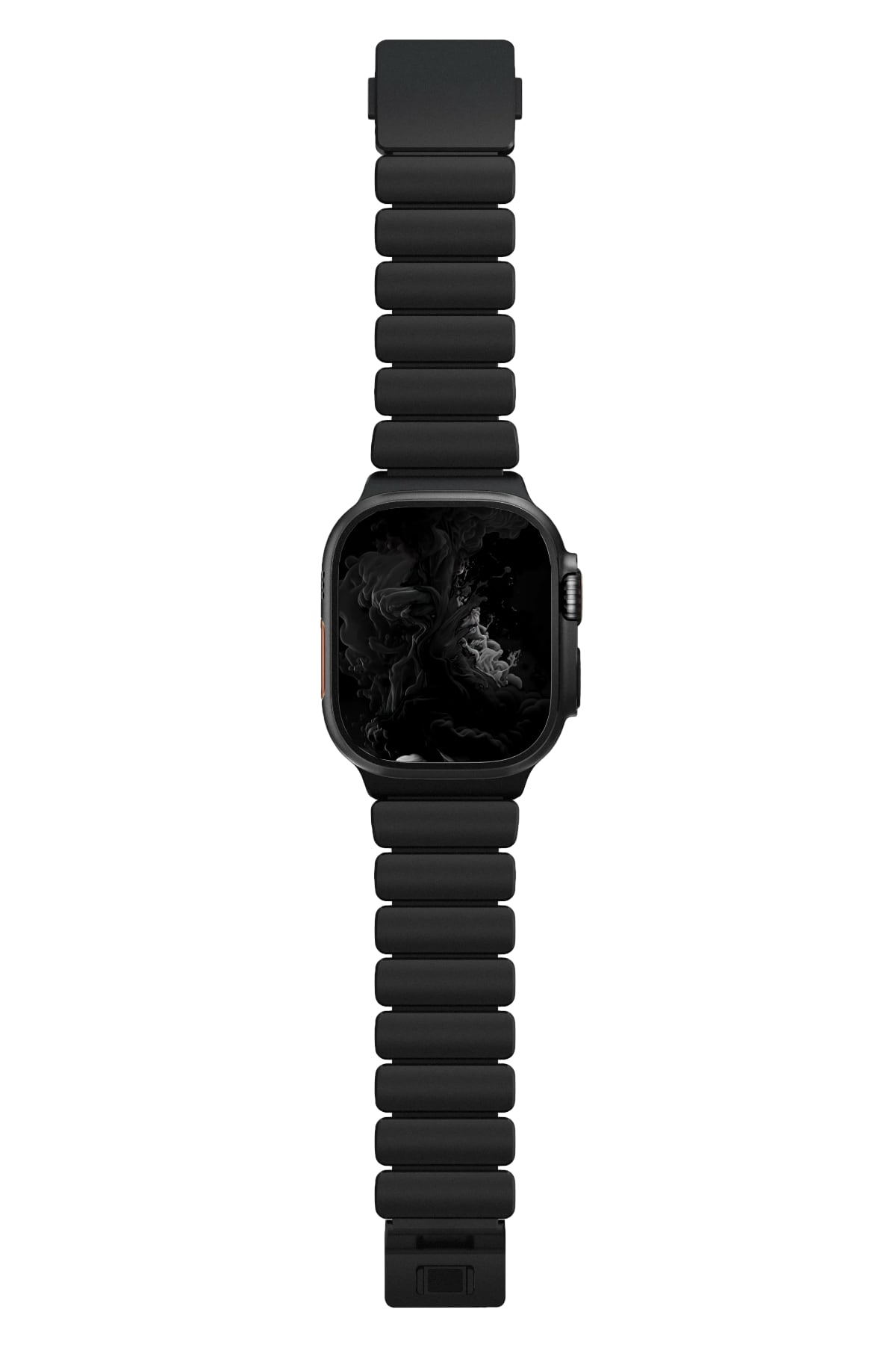 TitaFlex Apple Watch Ultra Uyumlu Titanyum Kordon Obsid Bikordon