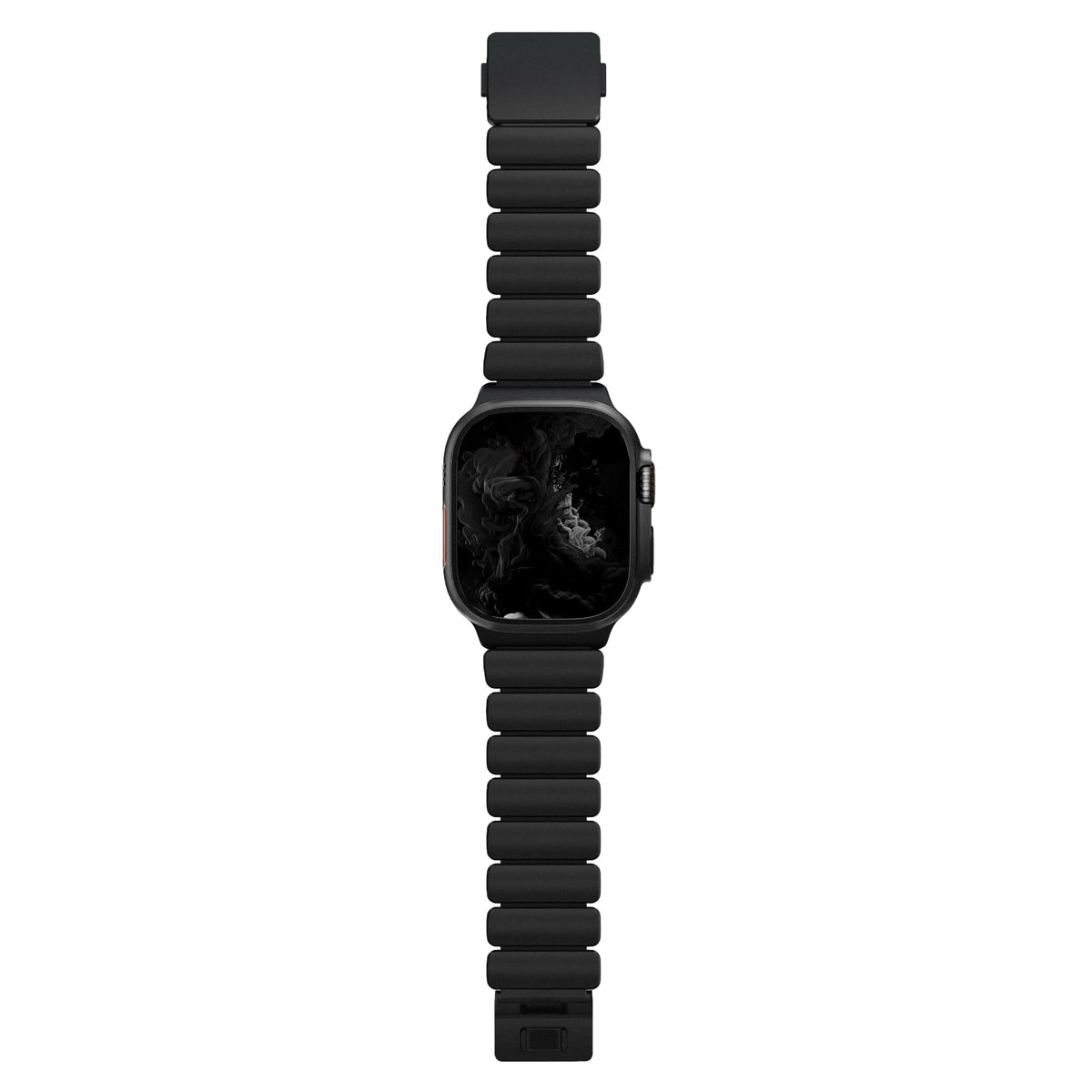 TitaFlex Apple Watch Ultra Uyumlu Titanyum Kordon Obsid Bikordon