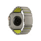 TitaFlex Apple Watch Ultra Uyumlu Titanyum Kordon Pulse Bikordon