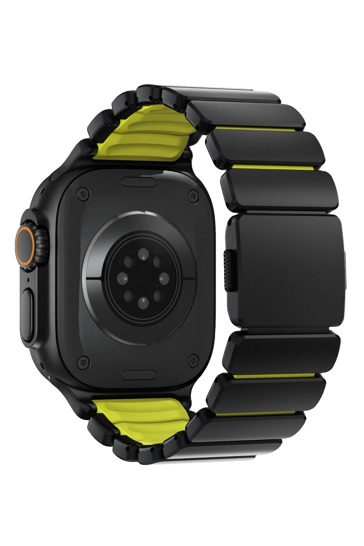 TitaFlex Apple Watch Ultra Uyumlu Titanyum Kordon Shock Bikordon