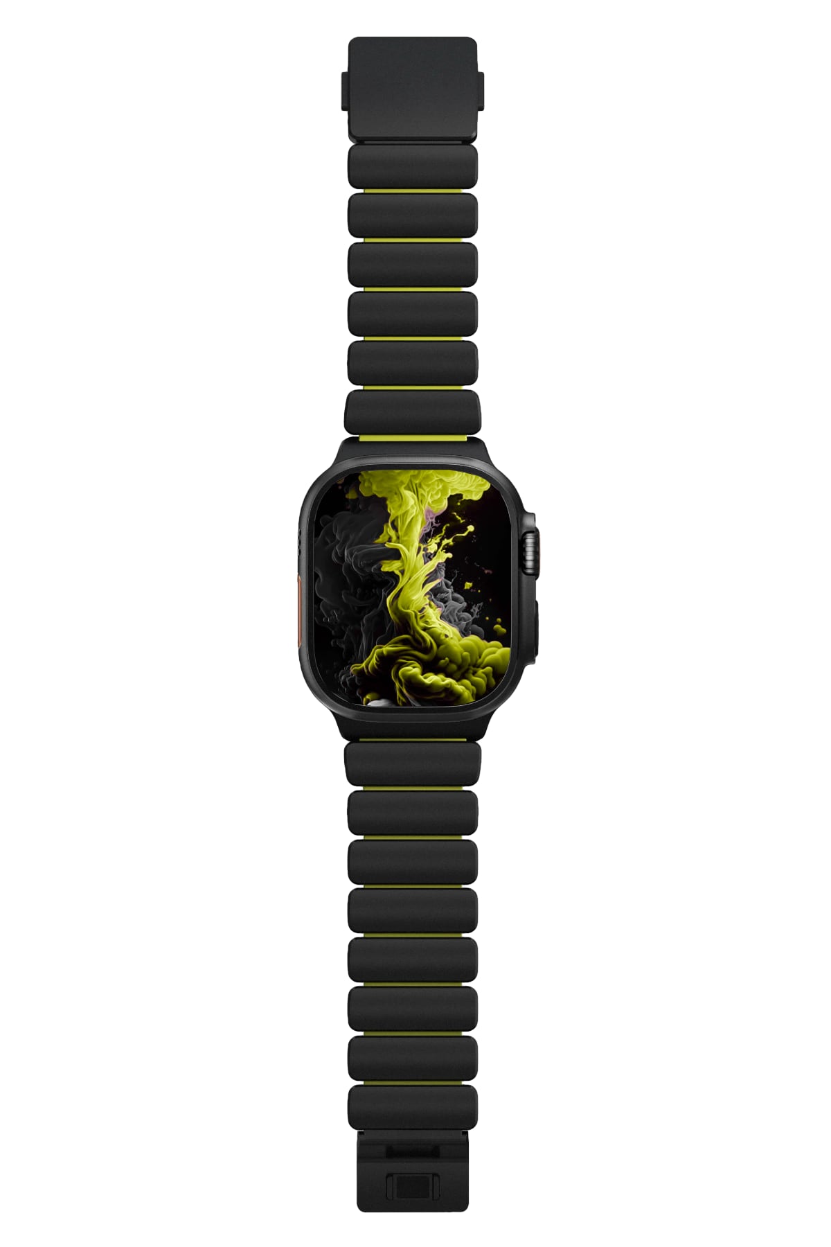 TitaFlex Apple Watch Ultra Uyumlu Titanyum Kordon Shock Bikordon