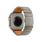 TitaFlex Apple Watch Ultra Uyumlu Titanyum Kordon Spark Bikordon