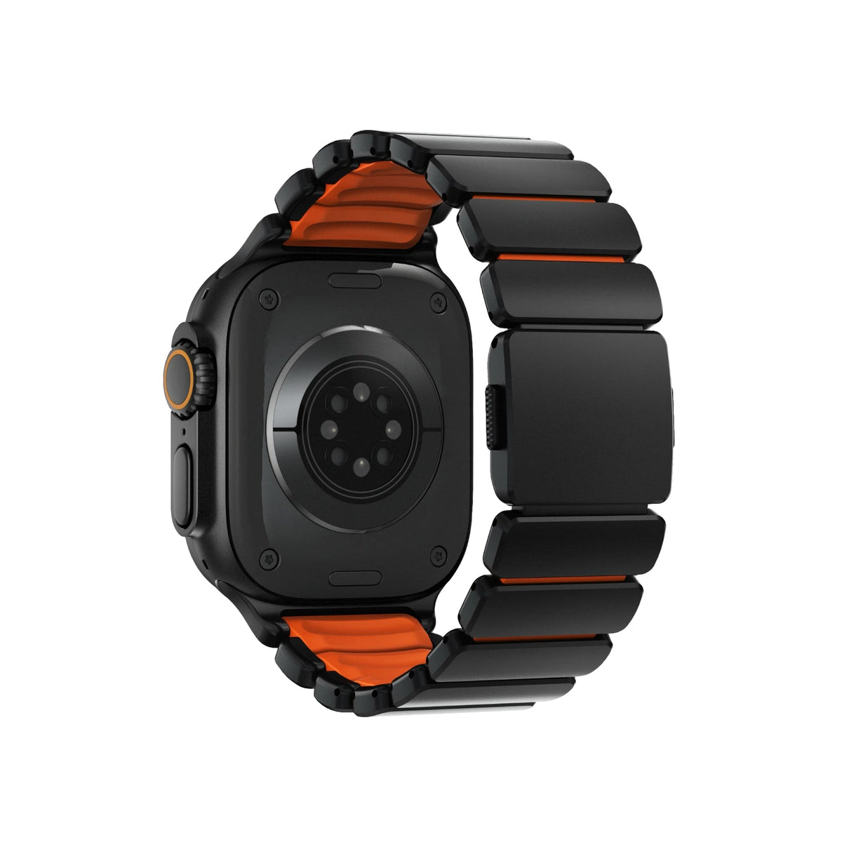TitaFlex Apple Watch Ultra Uyumlu Titanyum Kordon Torch Bikordon