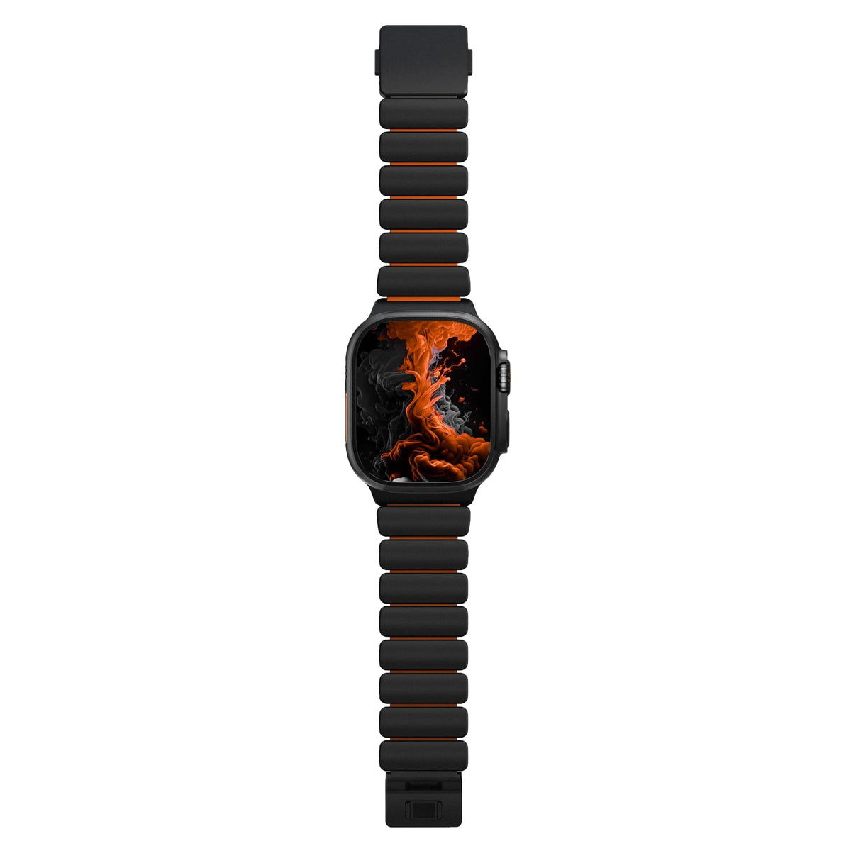 TitaFlex Apple Watch Ultra Uyumlu Titanyum Kordon Torch Bikordon