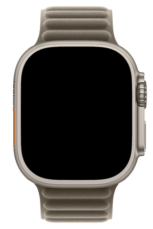 Apple Watch Uyumlu Baklalı Loop Kordon Titanium  bikordon