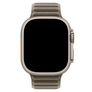 Apple Watch Uyumlu Baklalı Loop Kordon Titanium  bikordon
