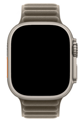 Apple Watch Uyumlu Baklalı Loop Kordon Titanium