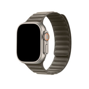 Apple Watch Uyumlu Baklalı Loop Kordon Titanium  bikordon