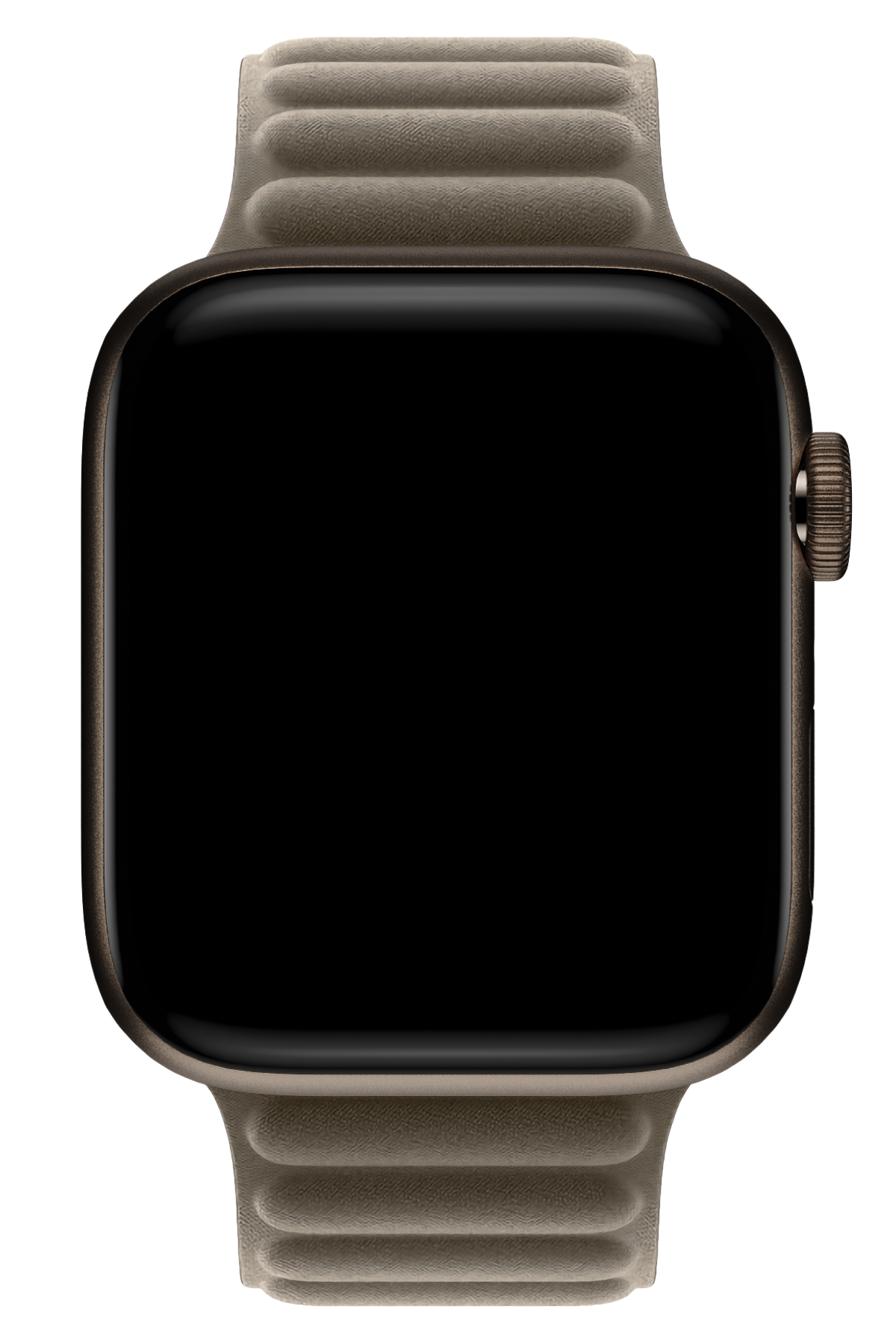 Apple Watch Uyumlu Baklalı Loop Kordon Titanium  bikordon
