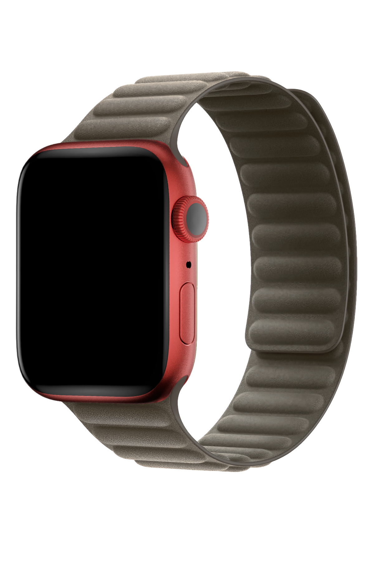 Apple Watch Uyumlu Baklalı Loop Kordon Titanium  bikordon
