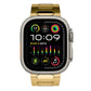 Titanova Apple Watch Uyumlu Titanyum Kordon Gold Bikordon