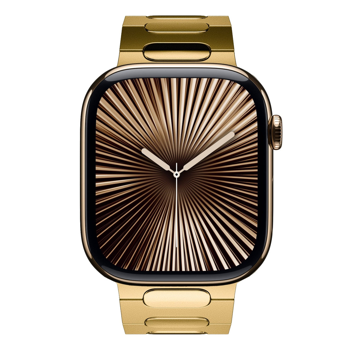 Titanova Apple Watch Uyumlu Titanyum Kordon Gold Bikordon