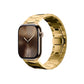Titanova Apple Watch Uyumlu Titanyum Kordon Gold Bikordon