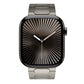 Titanova Apple Watch Uyumlu Titanyum Kordon Mat Starlight Bikordon