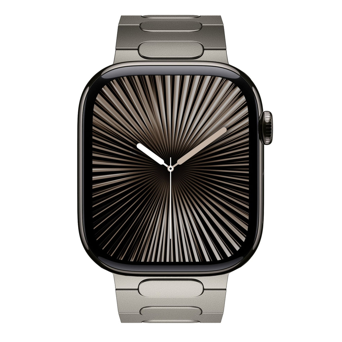 Titanova Apple Watch Uyumlu Titanyum Kordon Mat Starlight Bikordon