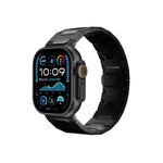 Titanova Apple Watch Uyumlu Titanyum Kordon Siyah Bikordon