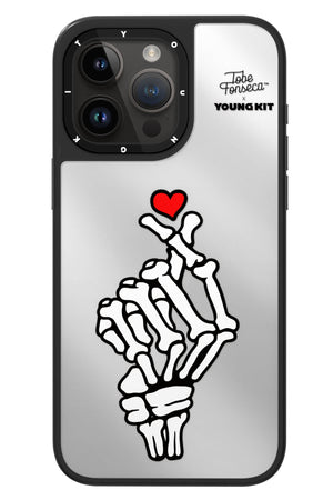 Youngkit Tobias Fonseca iPhone 15 Pro Max Compatible Mirror Case Love River 