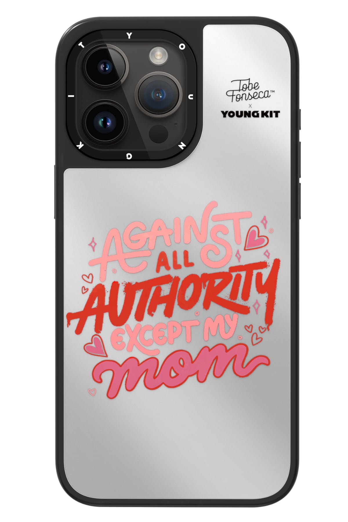 Youngkit Tobias Fonseca iPhone 15 Pro Max Uyumlu Mirror Kılıf Original İntention  Youngkit