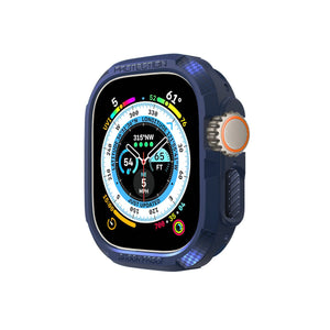Apple Watch Ultra Uyumlu Armor Kasa Koruyucu Totten 49mm bikordon