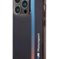 Apple iPhone 14 Pro uyumlu BMW M Motorsport Lisanslı Tricolor Kılıf  BMW