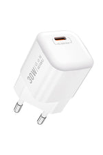 Wiwu Wi-U006 GaN Tech PD Hızlı Şarj Özellikli Seyahat Şarj Başlığı 30W  Wiwu