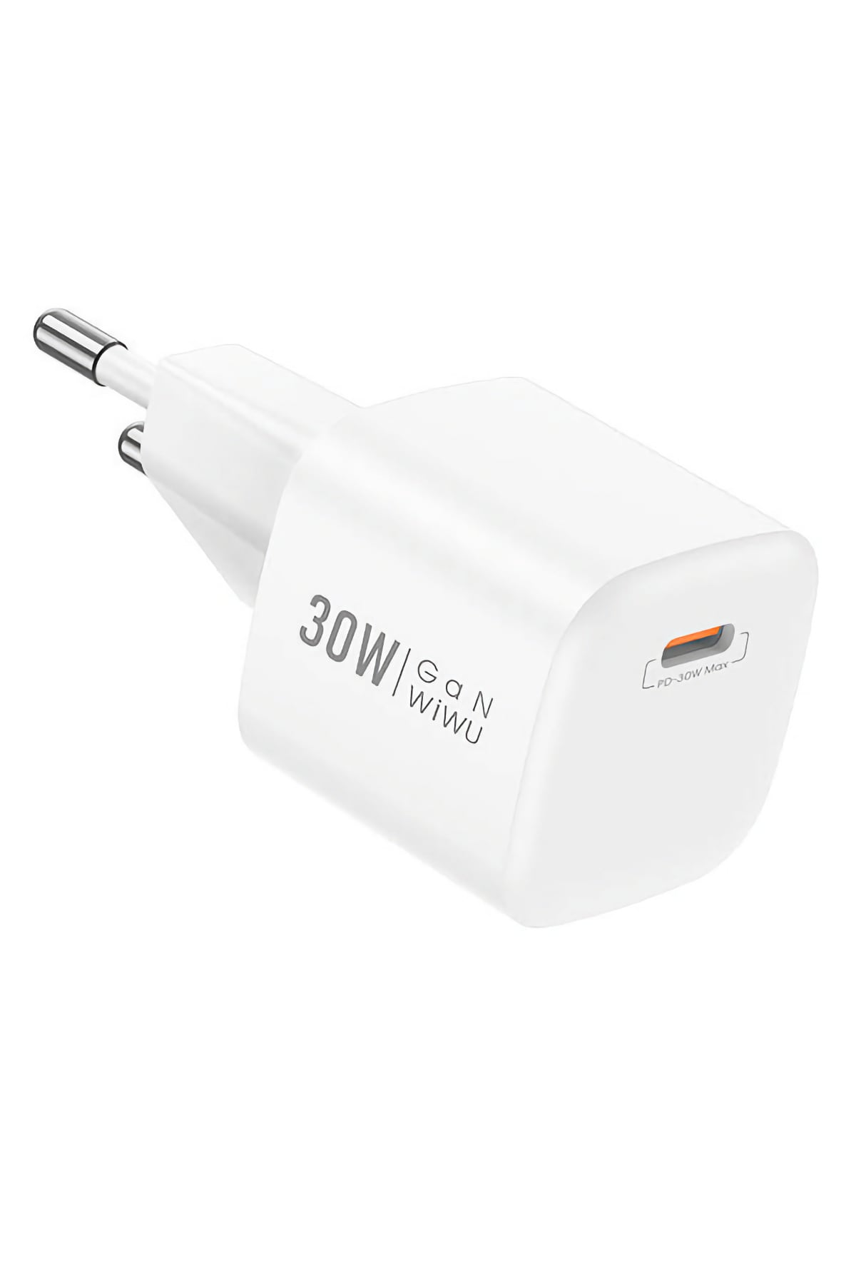 Wiwu Wi-U006 GaN Tech PD Hızlı Şarj Özellikli Seyahat Şarj Başlığı 30W  Wiwu