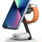 Wiwu Wi-W002 3in1 Hızlı Şarj Özellikli Magnetik Kablosuz Şarj Standı  Wiwu