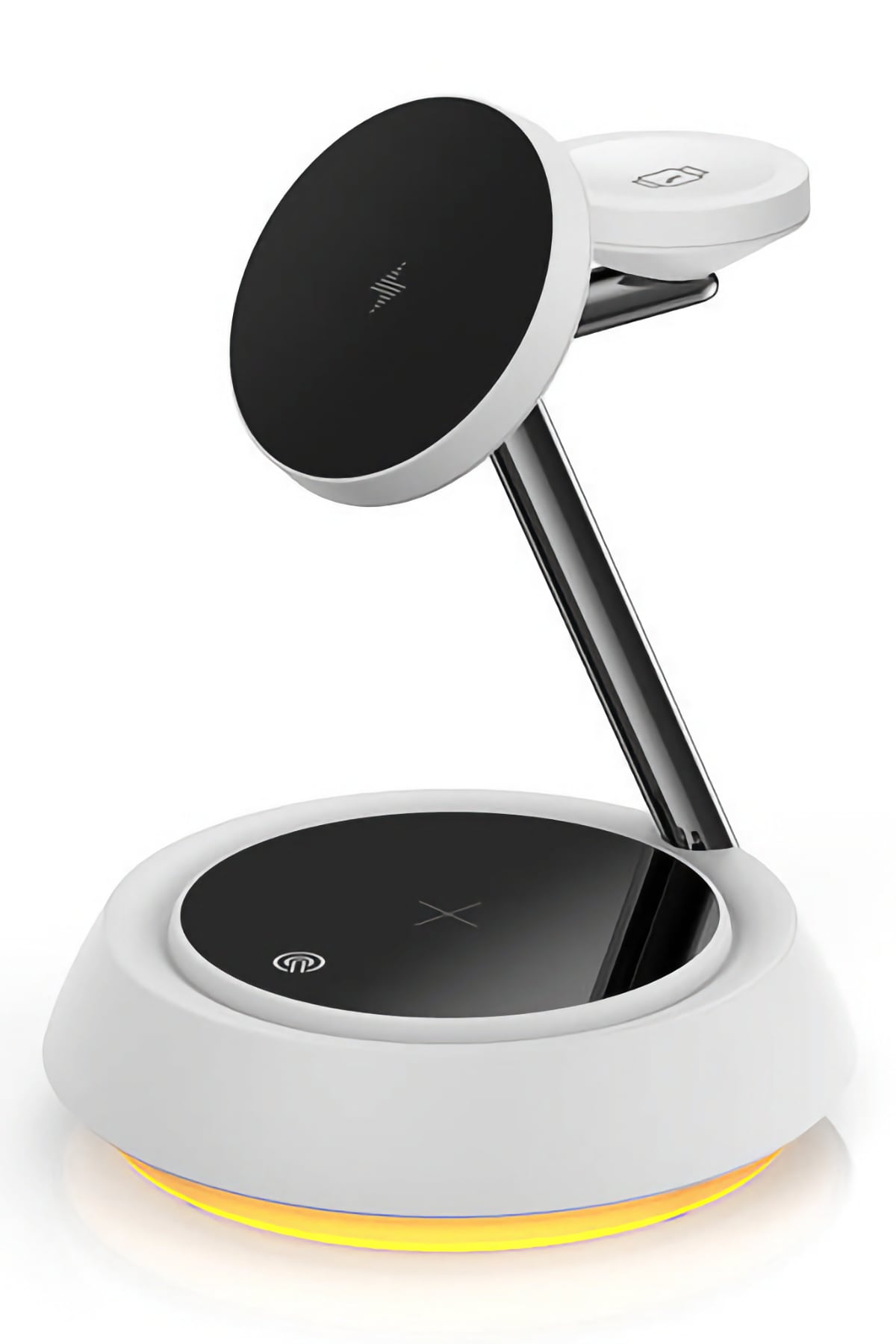 Wiwu Wi-W002 3in1 Hızlı Şarj Özellikli Magnetik Kablosuz Şarj Standı  Wiwu