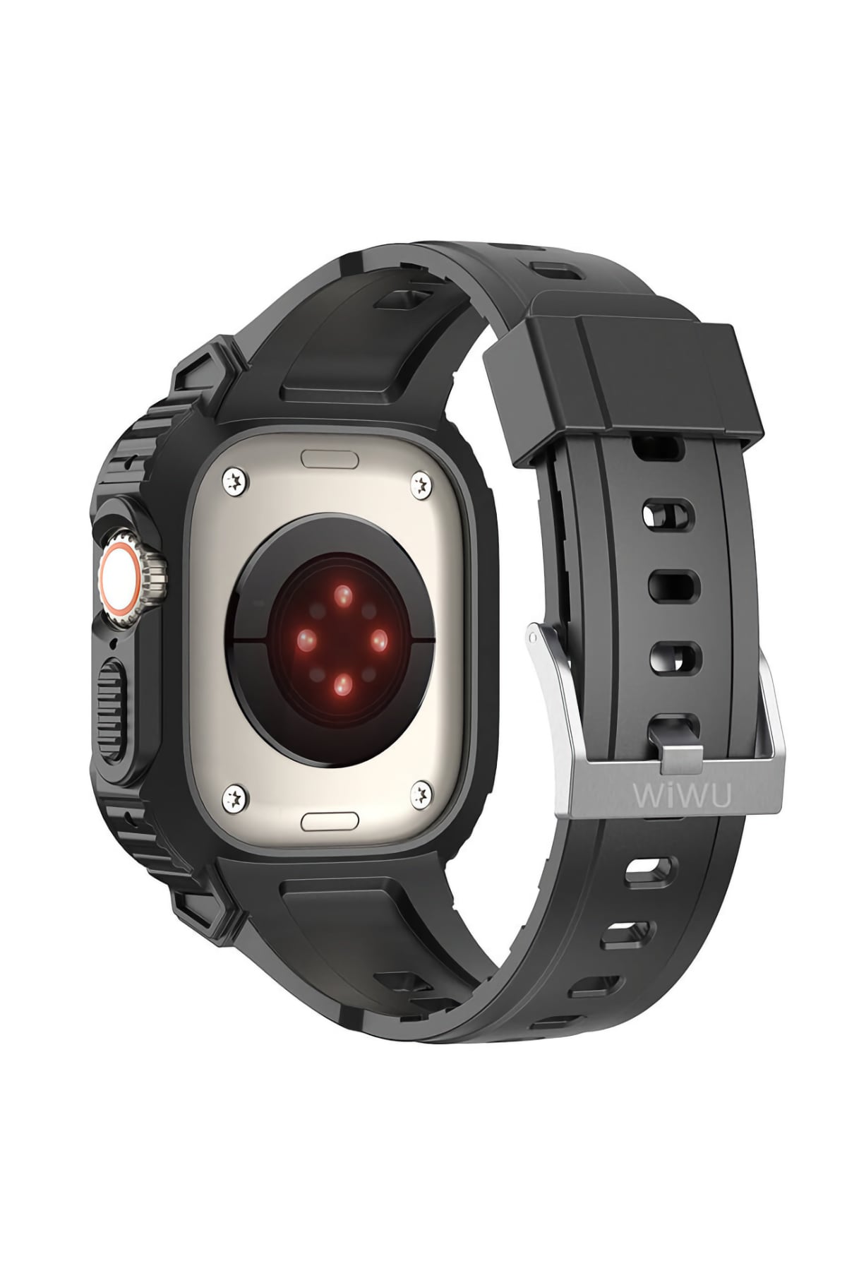 Wiwu Armor Apple Watch / Ultra Uyumlu Kasa Koruyucu Siyah Wiwu