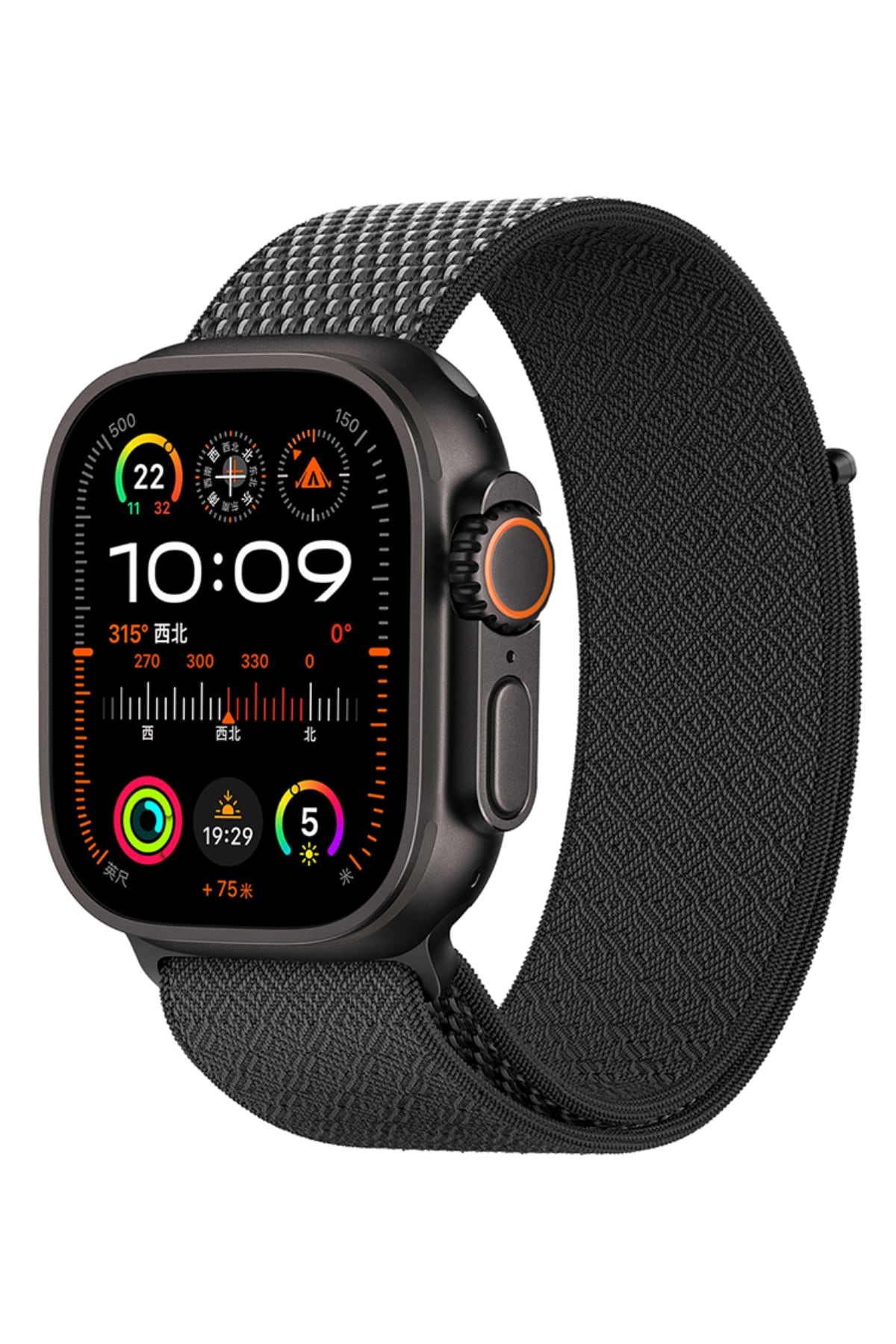 Wiwu CloudFlex Apple Watch / Ultra Uyumlu Hasır Örme Kordon Siyah wiwu