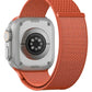 Wiwu CloudFlex Apple Watch / Ultra Uyumlu Hasır Örme Kordon Turuncu wiwu