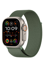 Wiwu CloudFlex Apple Watch / Ultra Uyumlu Hasır Örme Kordon Yeşil wiwu