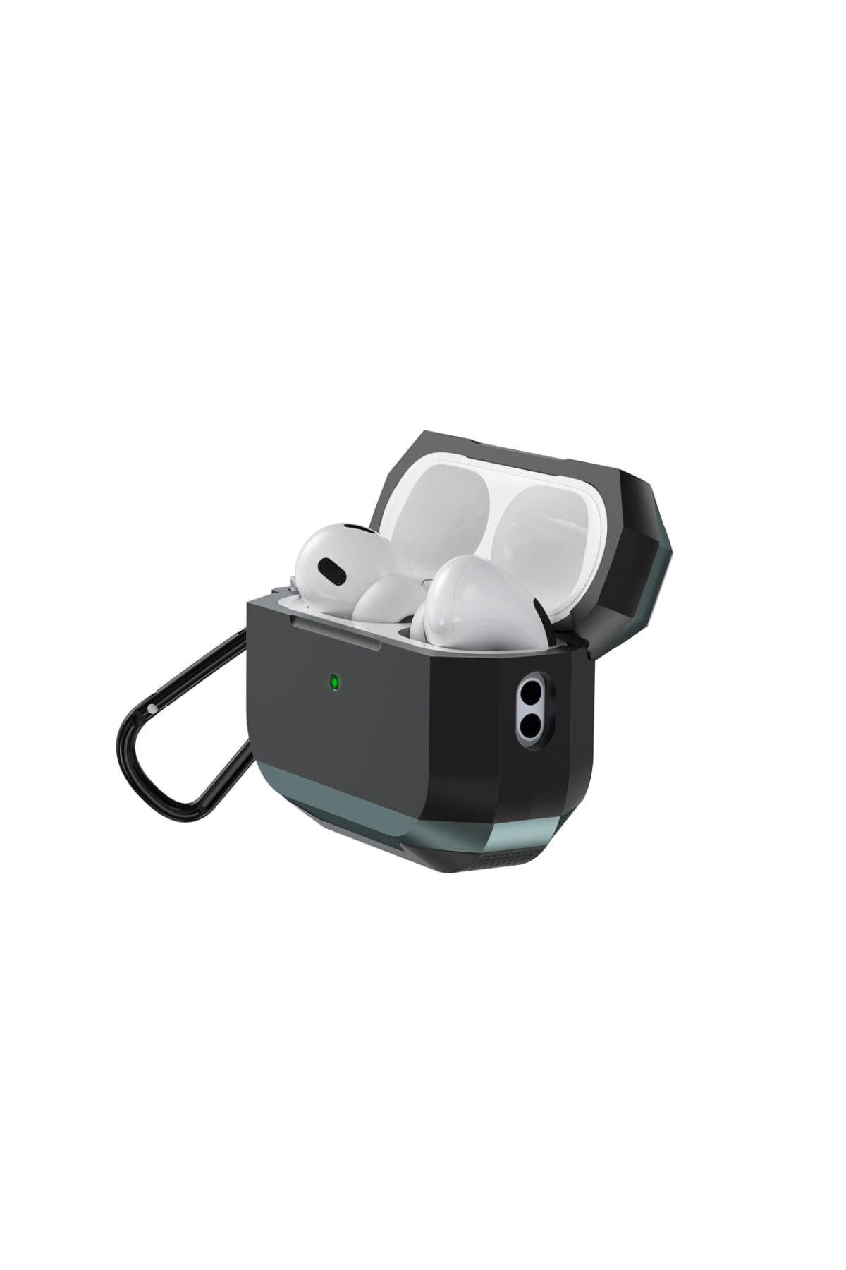 Apple Airpods Pro 2 Kılıf Wiwu Defender Anti Shock Serisi Gri  Wiwu
