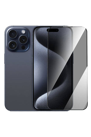 Wiwu GT-011 Apple iPhone 16 Serisi Temperli Privacy Gizli Cam Ekran Koruyucu  Wiwu