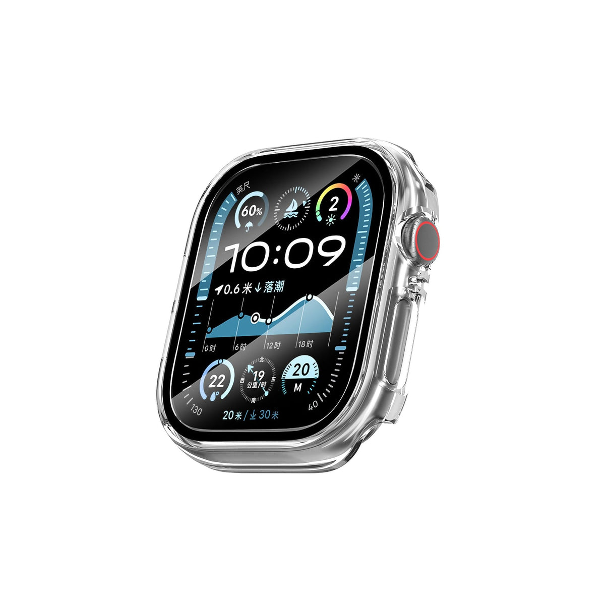 Wiwu JD-108 Apple Watch Kasa ve Ekran Koruyucu 42mm Watch 10 Wiwu