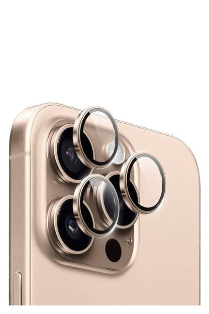 Wiwu LG-003 Apple iPhone 16 Serisi Safir Kamera Lens Koruyucu iPhone 16 Pro Max Wiwu